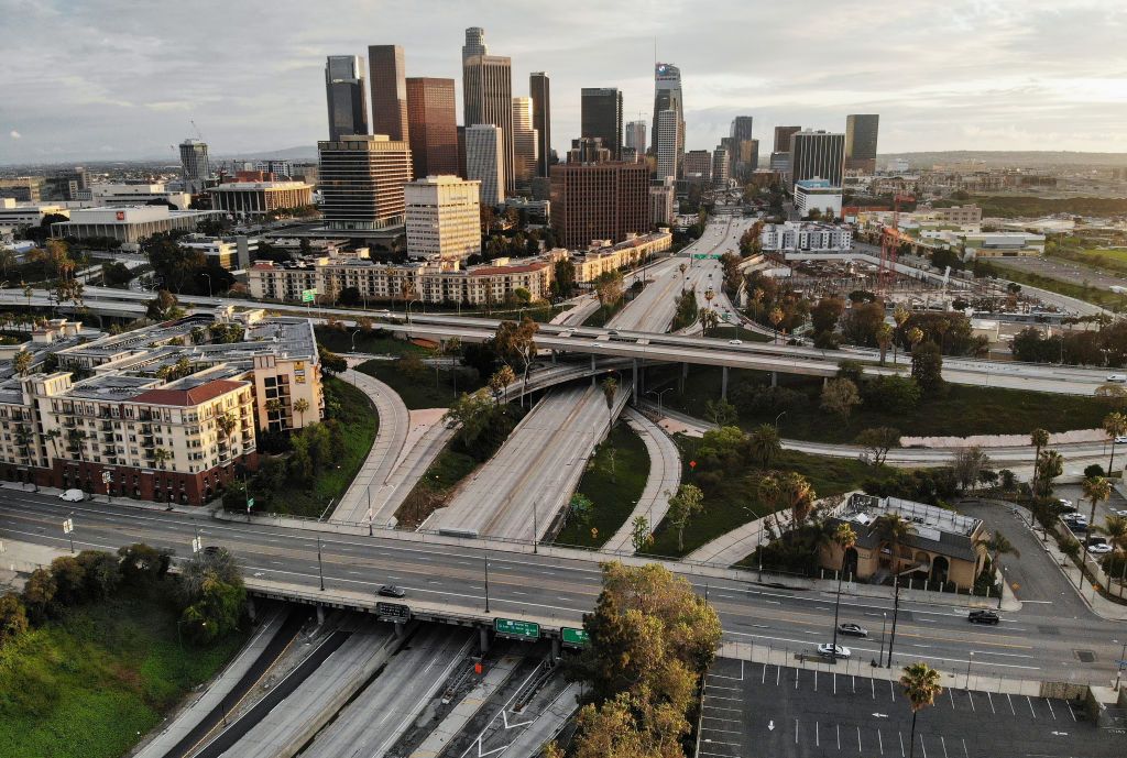 Downtown Los Angeles.