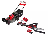 Milwaukee M18 FUEL 21'' Lawn Mower with 16'' Chainsaw| was $1,569