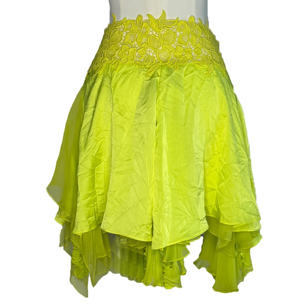Versace Lace Mini Skirt Size Eu 40