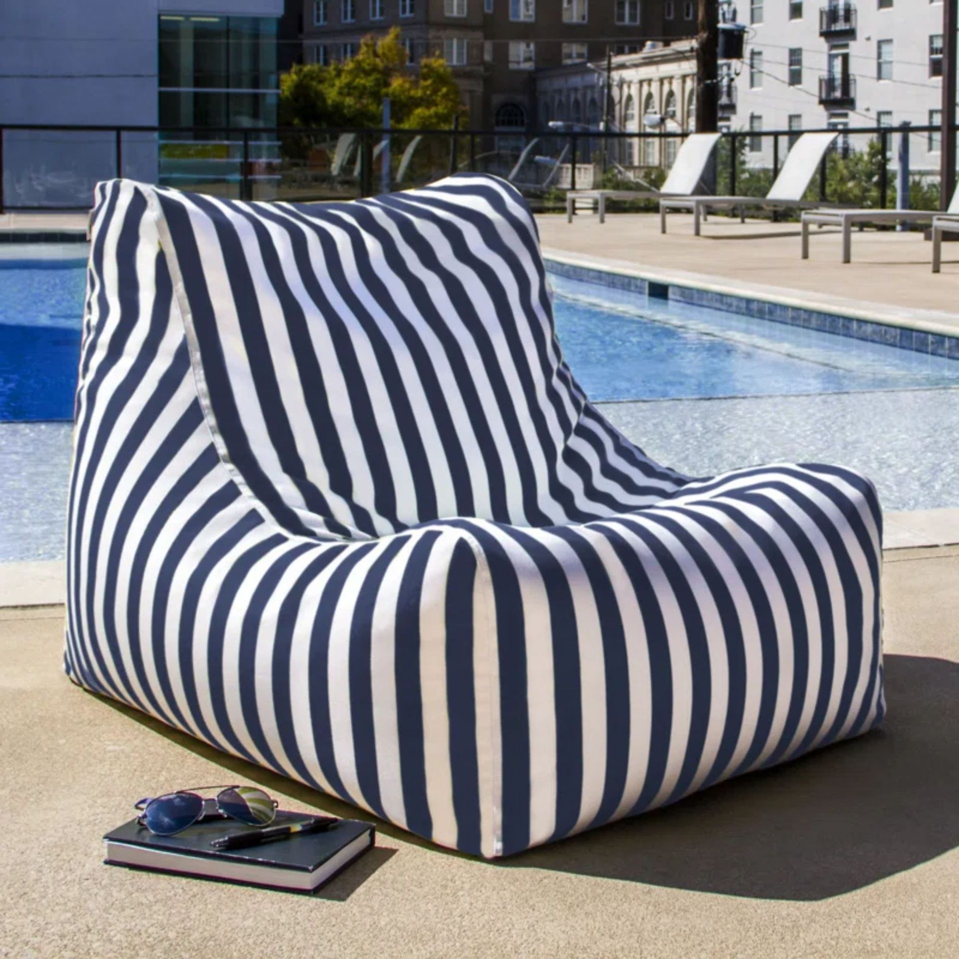 Ponce Outdoor Medium Bean Bag Chair & Lounger