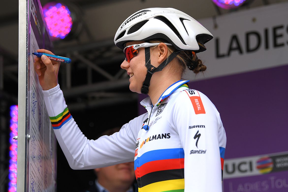 World Champion Amalie Dideriksen signs on