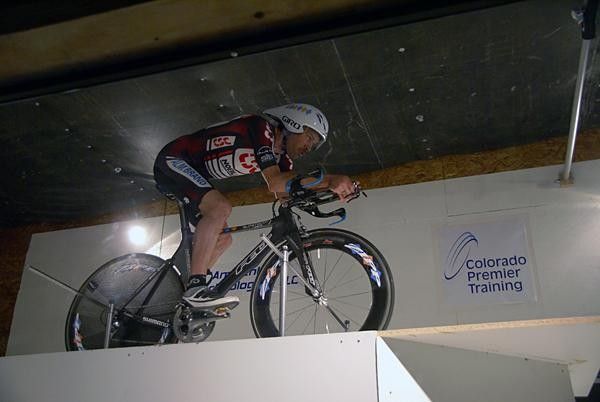 The team also took some measurements of Dean's TT position.