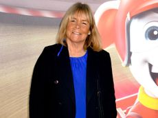 Linda Robson attends the "Paw Patrol" gala screening at Cineworld Leicester Square on January 19, 2020