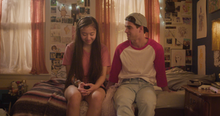 Emma Galbraith and William Magnuson as Angie and Liam in 'Inbetween Girl'