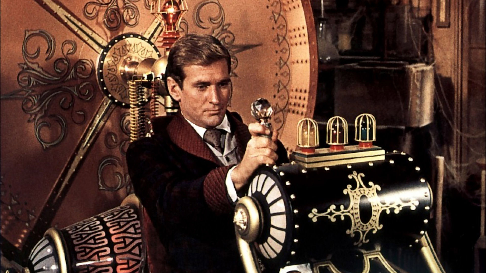 HG Wells' The Time Machine, as depicted in the 1960 adaptation
