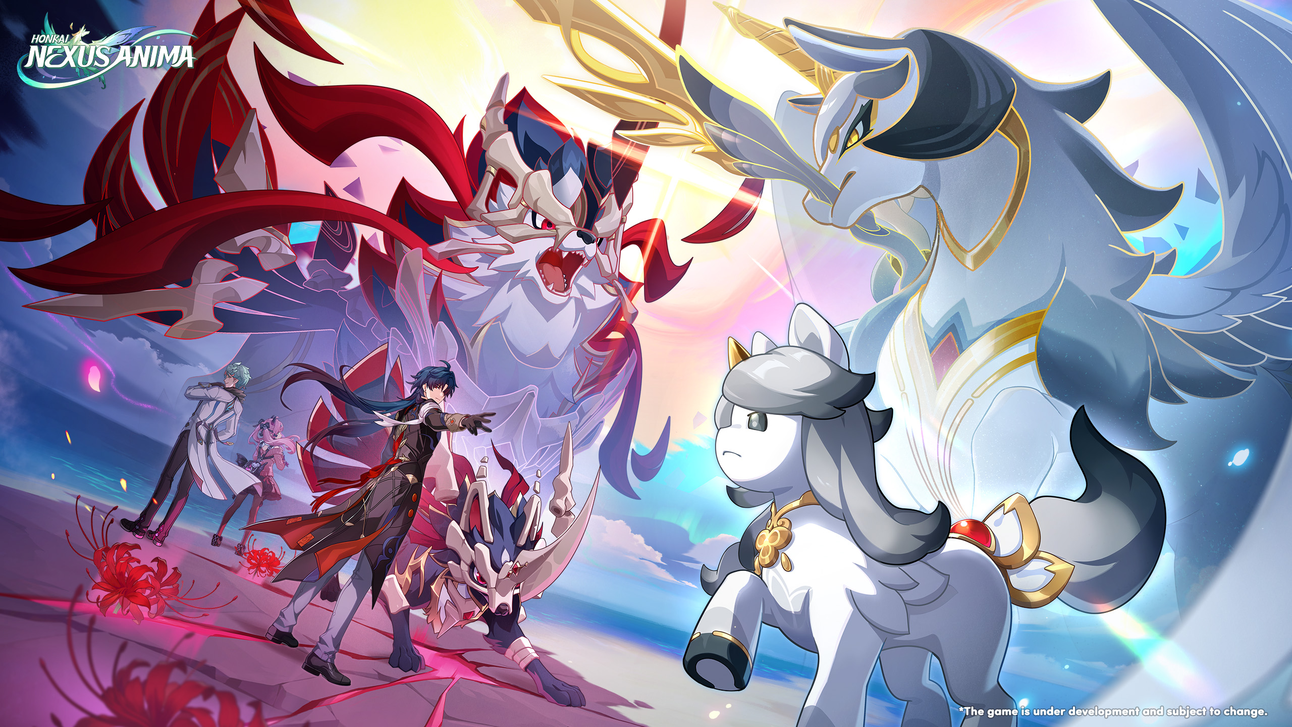 A promotional Honkai: Nexus Anima screenshot.