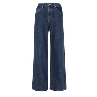 Mint Velvet Mid Indigo Workable Wide Jeans