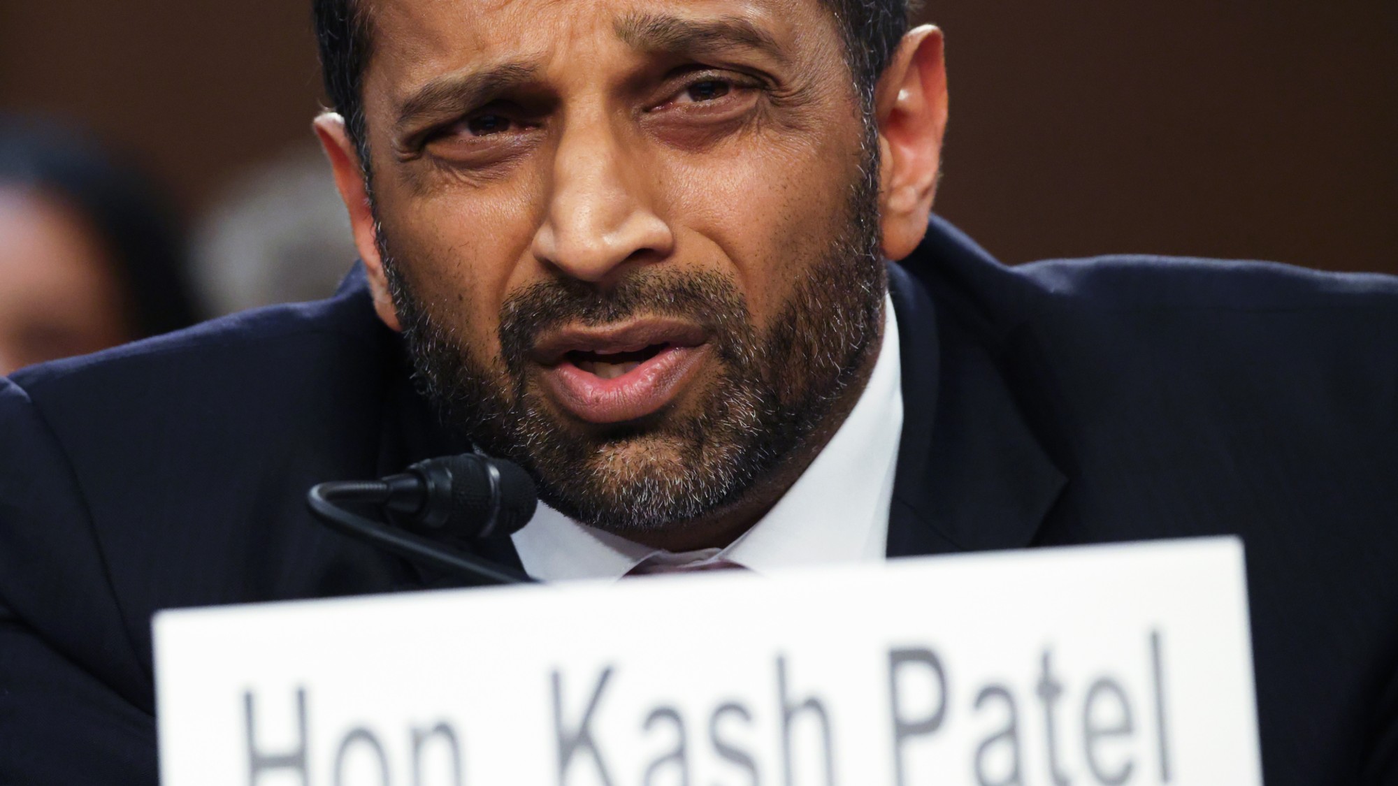 FBI Director Kash Patel Testifies During A Senate Judiciary HearingWASHINGTON, DC - SEPTEMBER 15: Federal Bureau of Investigation (FBI) Director Kash Patel testifies during a Senate Judiciary Committee hearing in the Hart Senate Office Building on September 15, 2026 in Washington, DC. The committee held the oversight hearing to examine the Federal Bureau of Investigation. (Photo by Win McNamee/Getty Images)