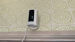 Ring indoor cam (gen 2) on a wall