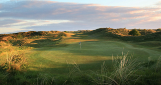 Burnham and Berrow Golf links general view