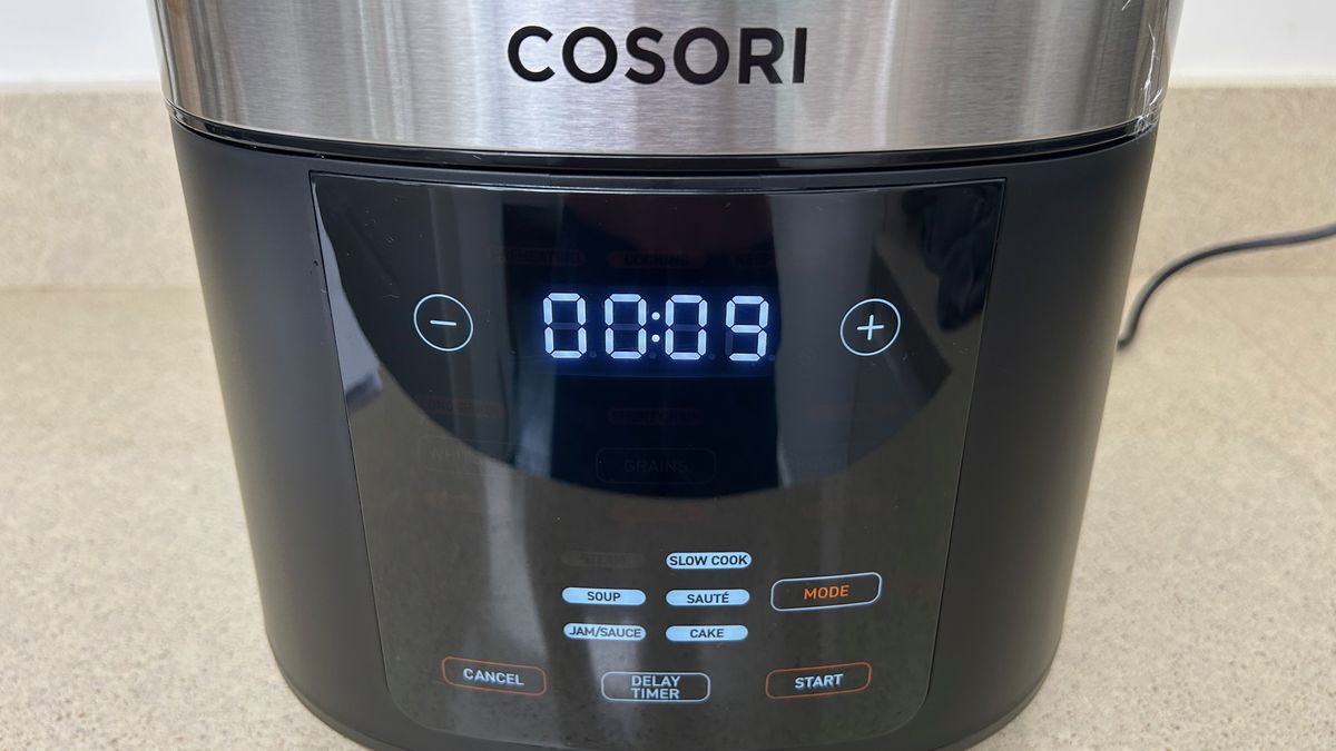 Cosori rice cooker review a countertop cooker for more than just rice TechRadar