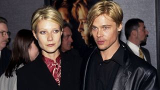 Gwyneth Paltrow and Brad Pitt during "The Devil's Own" Premiere at Cinema One in New York City, New York, United States.