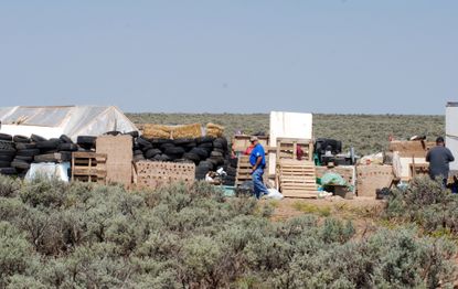 The New Mexico compound.