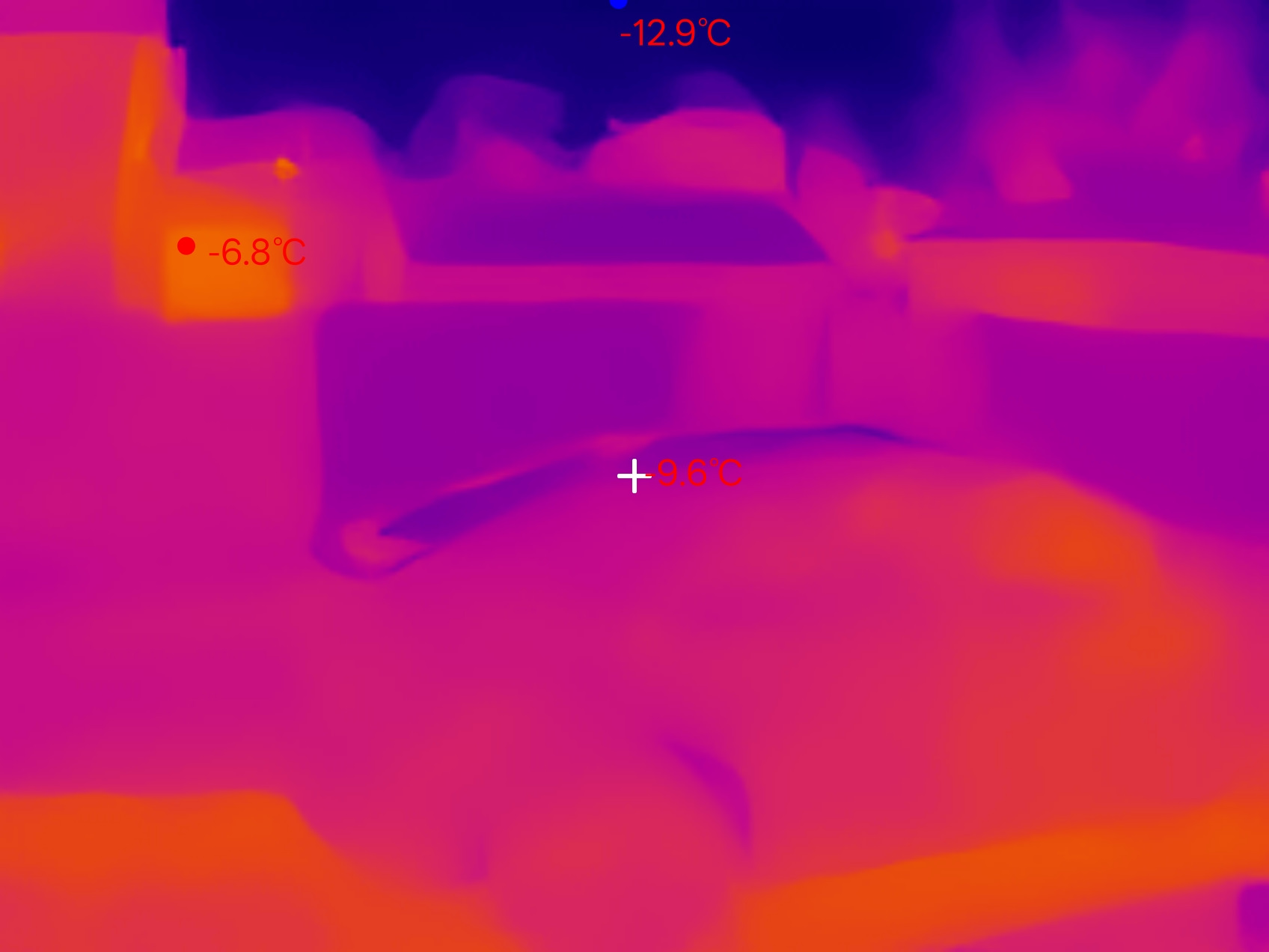 Thermal Master P1 camera sample.