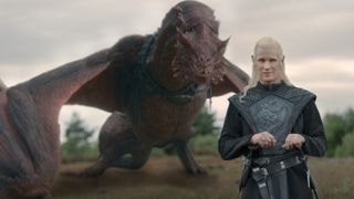 Daemon with Caraxes on House of the Dragon.