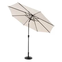 Nuu Garden 7.4-ft Aluminum Push-button Tilt Market Patio Umbrella