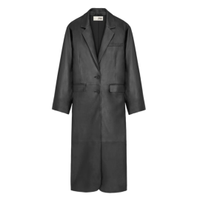 KAIA X ZARA Leather Coat, £289 | Zara