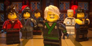 The LEGO Ninjago movie cast ninjas