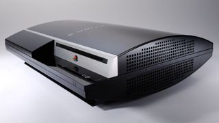 Black PS3 console