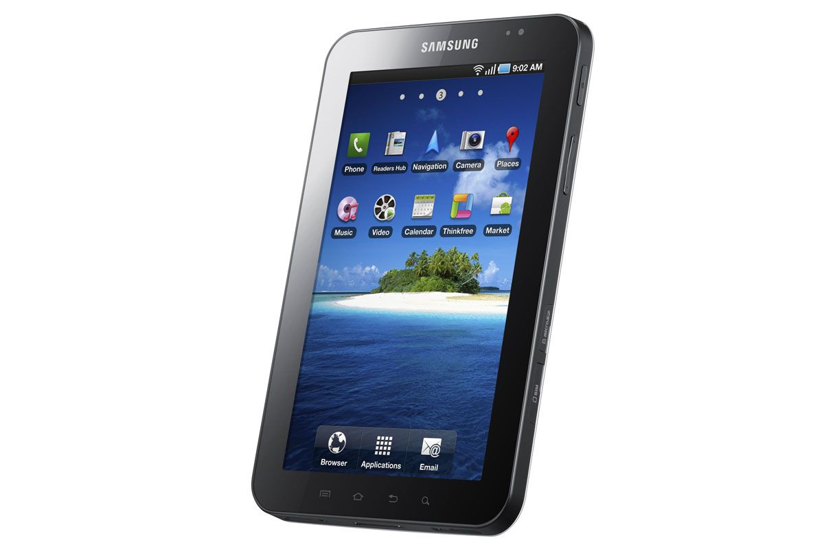 The Samsung Galaxy Tab