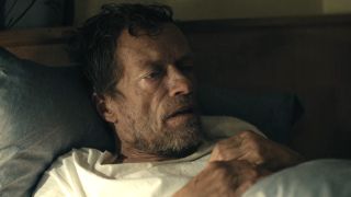 Otis in bed in True Detective: Night Country