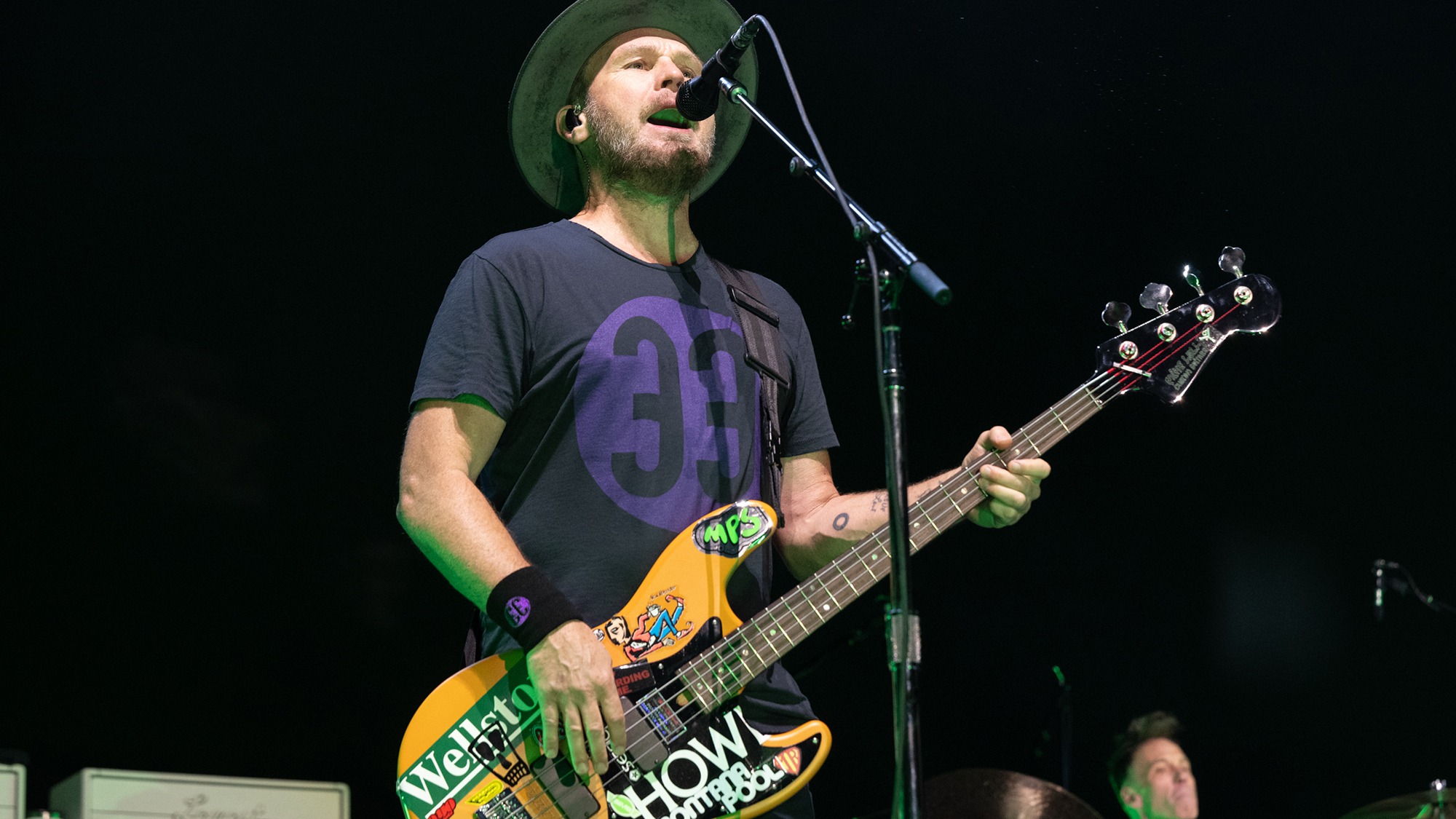 Jeff Ament of Pearl Jam performs live during Ohana Festival at Doheny State Beach on September 27, 2024 in Dana Point, California