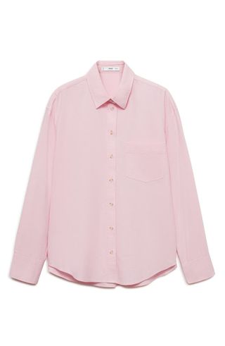 Cotton Button-Up Shirt