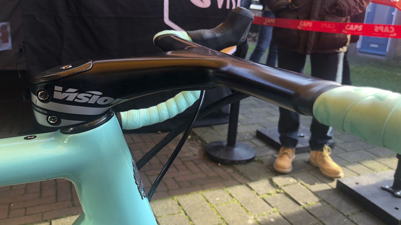 Wout Van Aert's Bianchi Zolder Pro