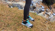 Fitness editor Ruth Gaukrodger wears the Danner 2650 walking shoe on a hiking trip