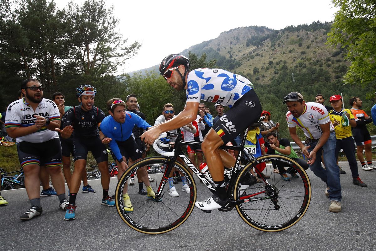 Thomas de Gendt (Lotto Soudal) cemented the mountains classification