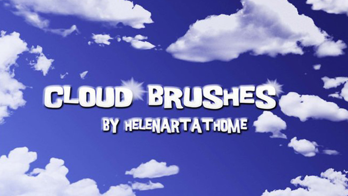 Photoshop brushes - Clouds