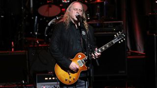 Warren Haynes performs during "Love Rocks NYC! A Benefit for God's Love We Deliver" at Beacon Theatre on March 15, 2018 in New York City.