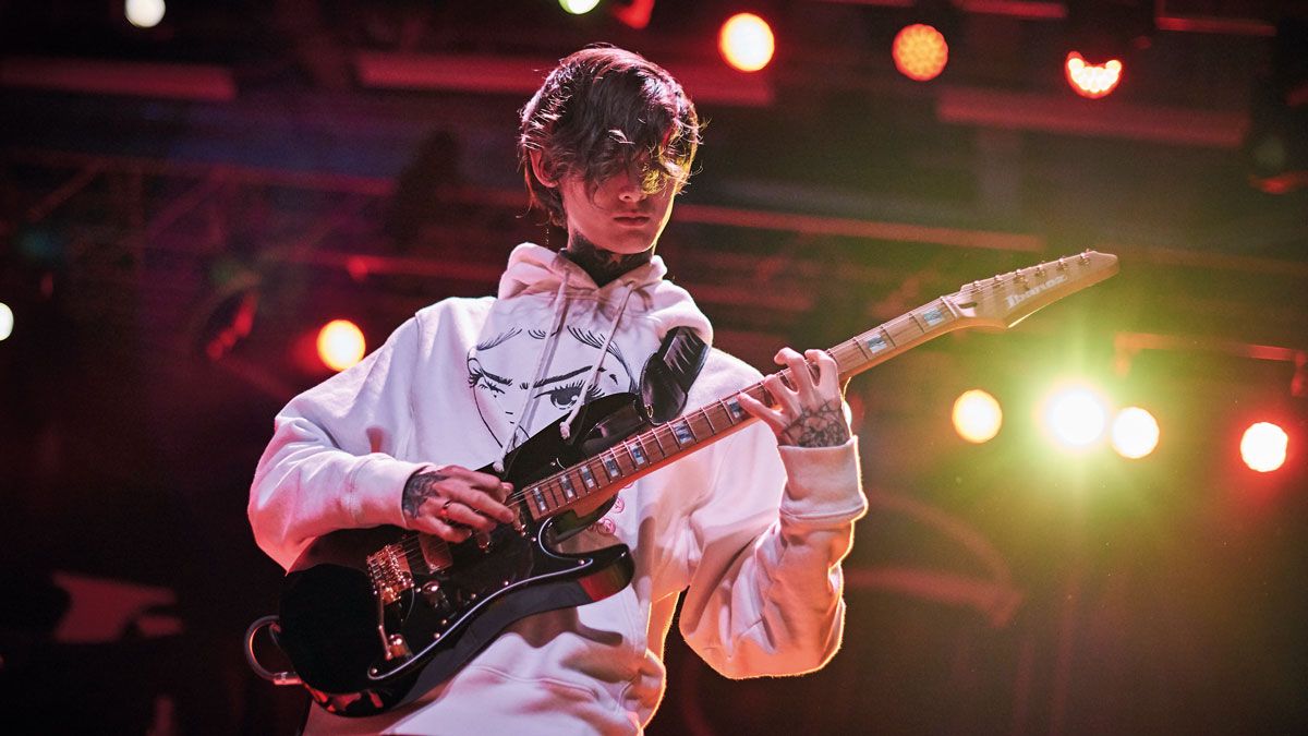 Polyphia&#039;s Tim Henson performs live