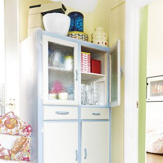 kitchen with storage and dresser