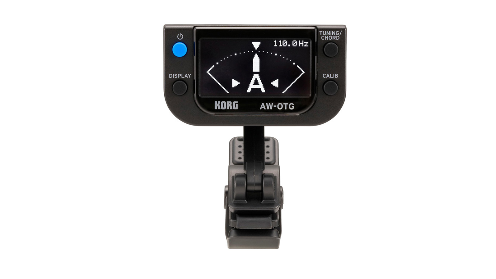 Best clip-on guitar tuners: Korg AW-OTG Clip-On Tuner