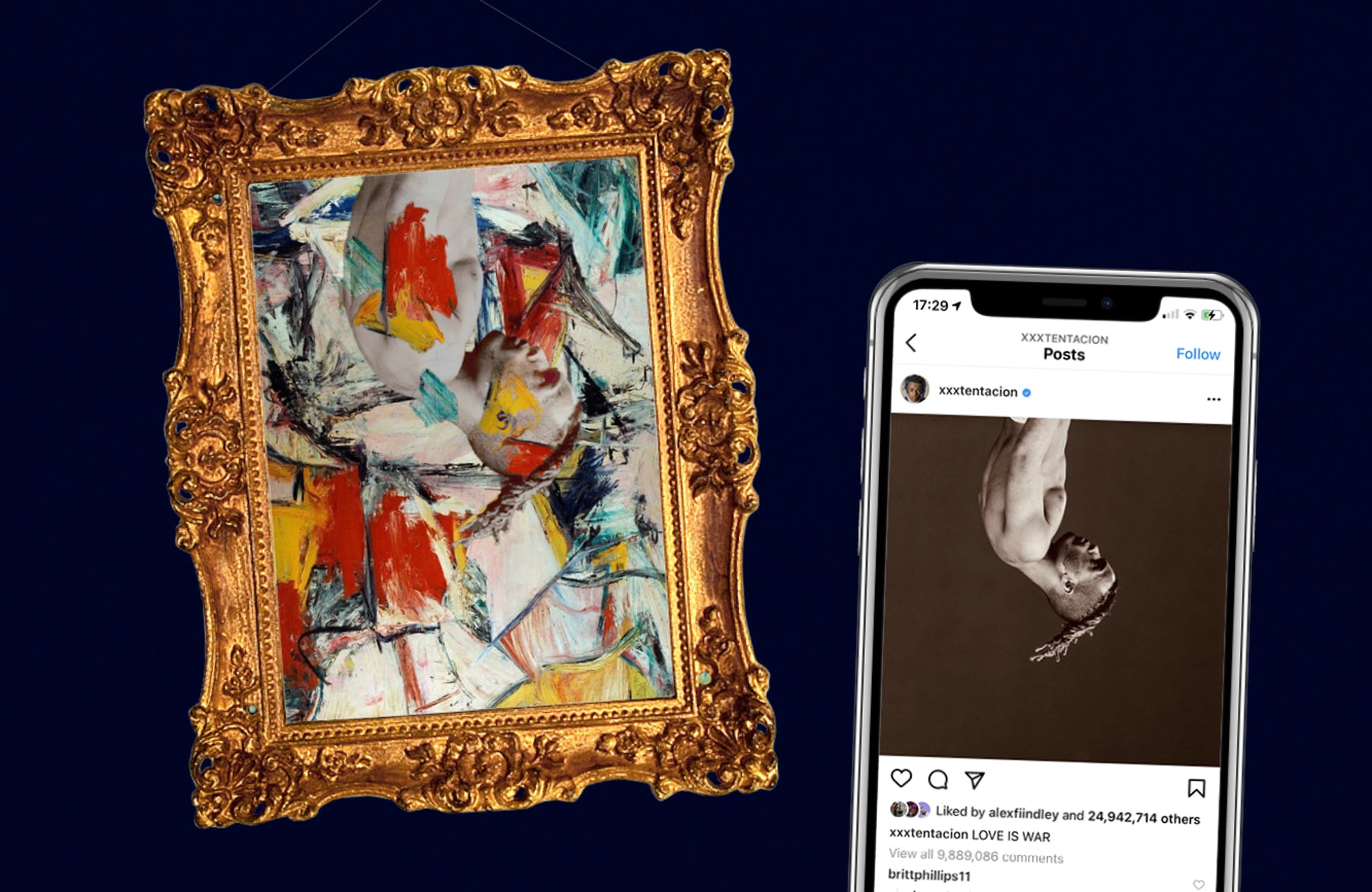 Instagram paintings