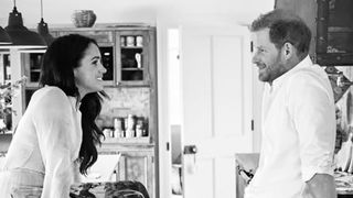 Prince Harry and Meghan at Frogmore