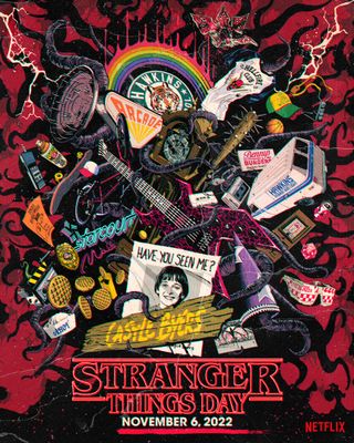 Stranger Things Day 2022 poster