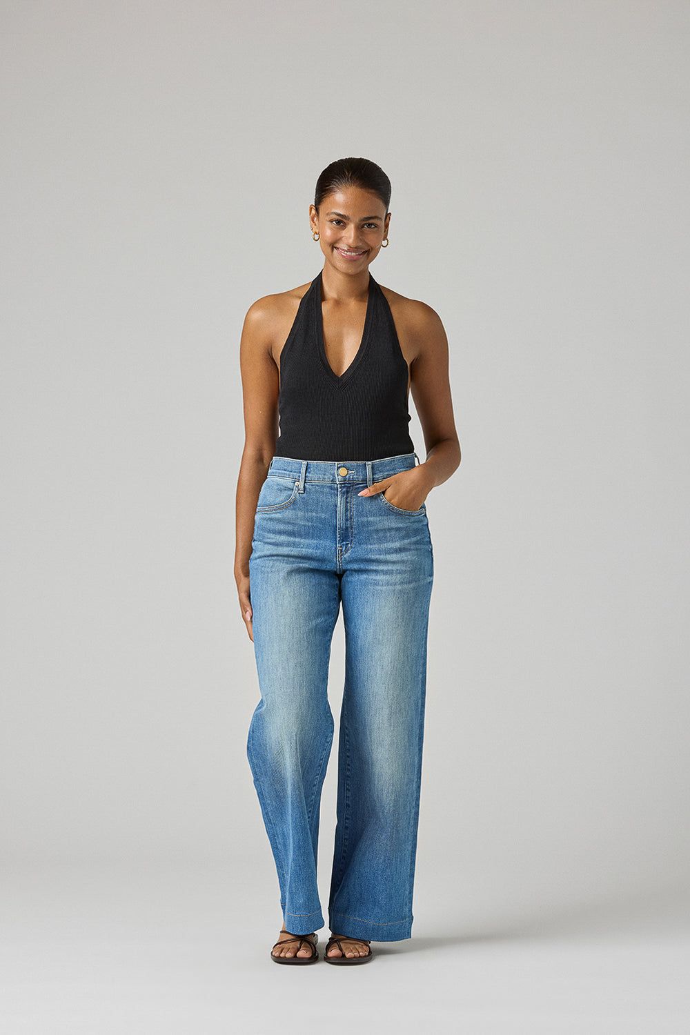 The Malibu Wide Denim | Sun-Kissed