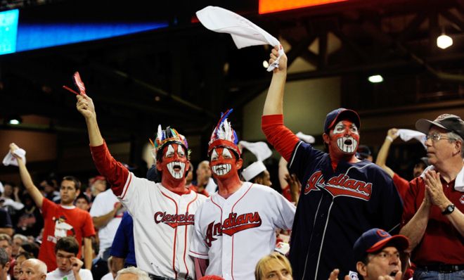 Cleveland Indians fans