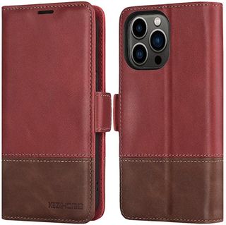 Kezihome Leather Folio Wallet Case Iphone 13 Pro Render Cropped