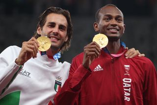 olympics Gianmarco Tamberi and Mutaz Barshim