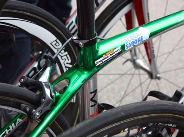 As it turns out, Acqua &amp; Sapone captain Stefano Garzelli isn't the only rider on the team with a specially painted Bottechia as teammate Frances Masciarelli has one as well.