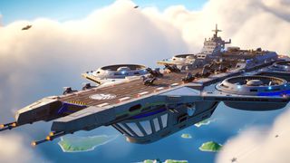 Fortnite Spawn Island is now a SHEILD Helicarrier