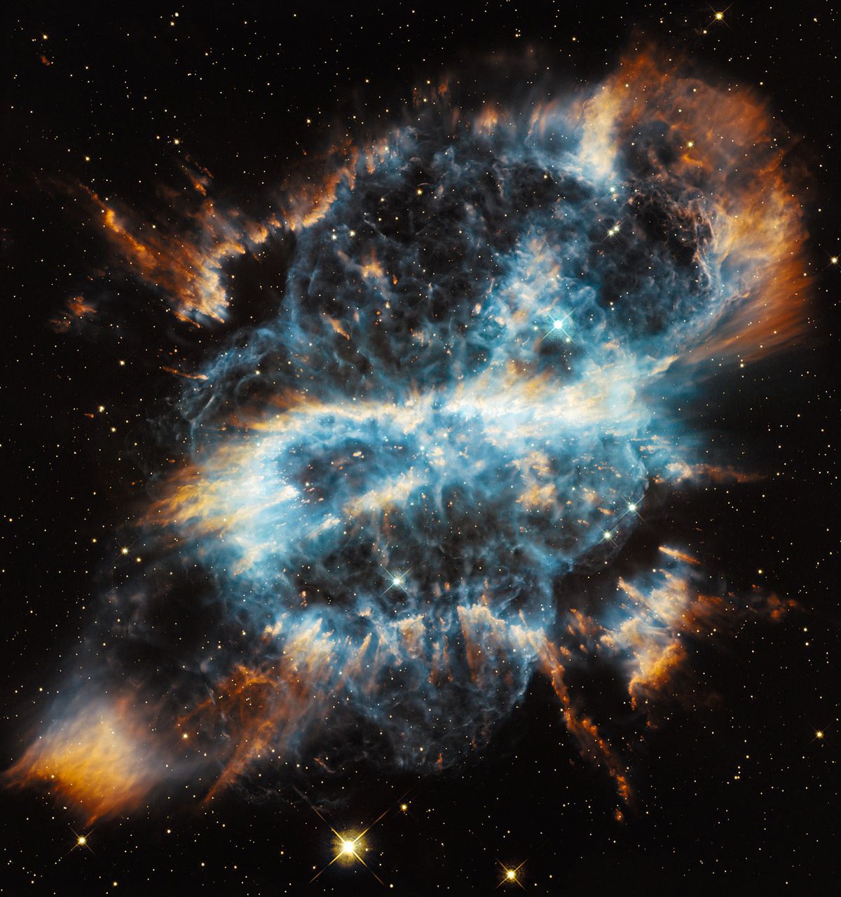 Hubble Planetary Nebula Christmas