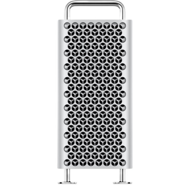 An Apple Mac Pro desktop computer