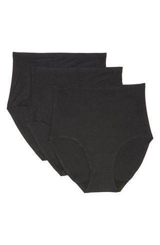 Soft Stretch 3-Pack High Waist Briefs