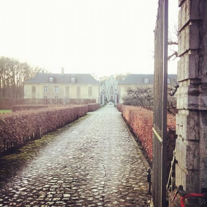 The scenic castle in the neighborhood of the Team ECXC House, Vorselaar, Belgium.