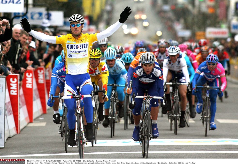 The Paris-Nice leader wins stage 2 in 2006