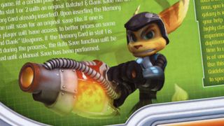 The manual for Ratchet and Clank: Going Commando